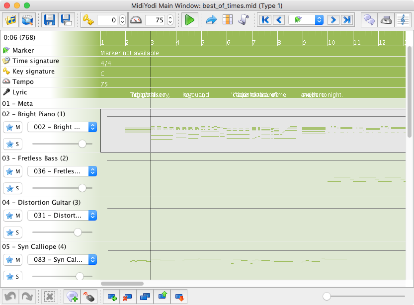 MidiYodi for Mac software